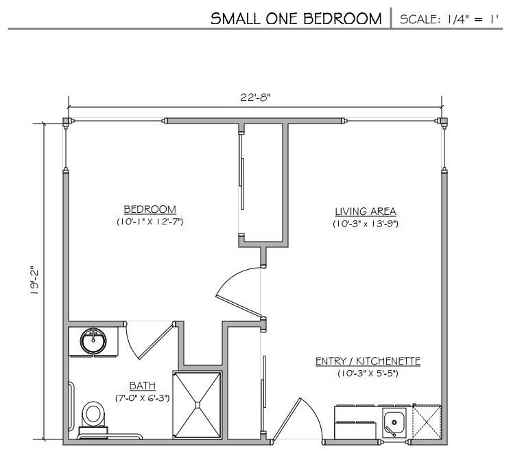 Small One Bedroom