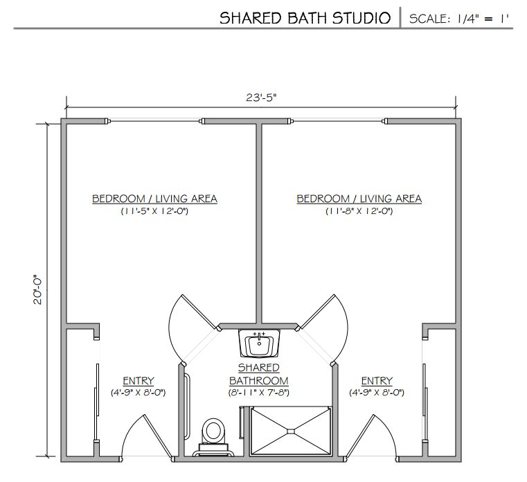Shared Bath Studio